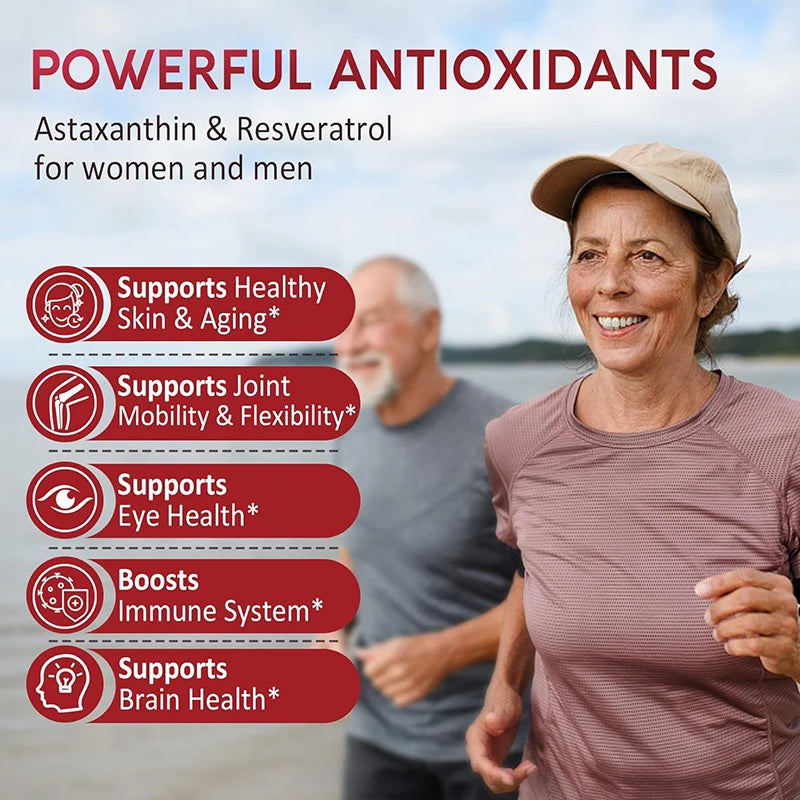 BOMI RadiantGlow™ Astaxanthin Capsules 20mg