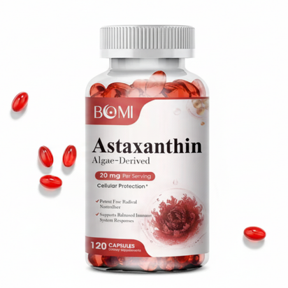 BOMI RadiantGlow™ Astaxanthin Capsules 20mg